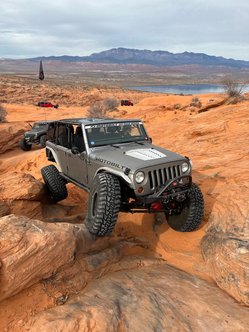 Guardabarros delanteros Hatchet Highline para Jeep JK/JKU - Aluminio