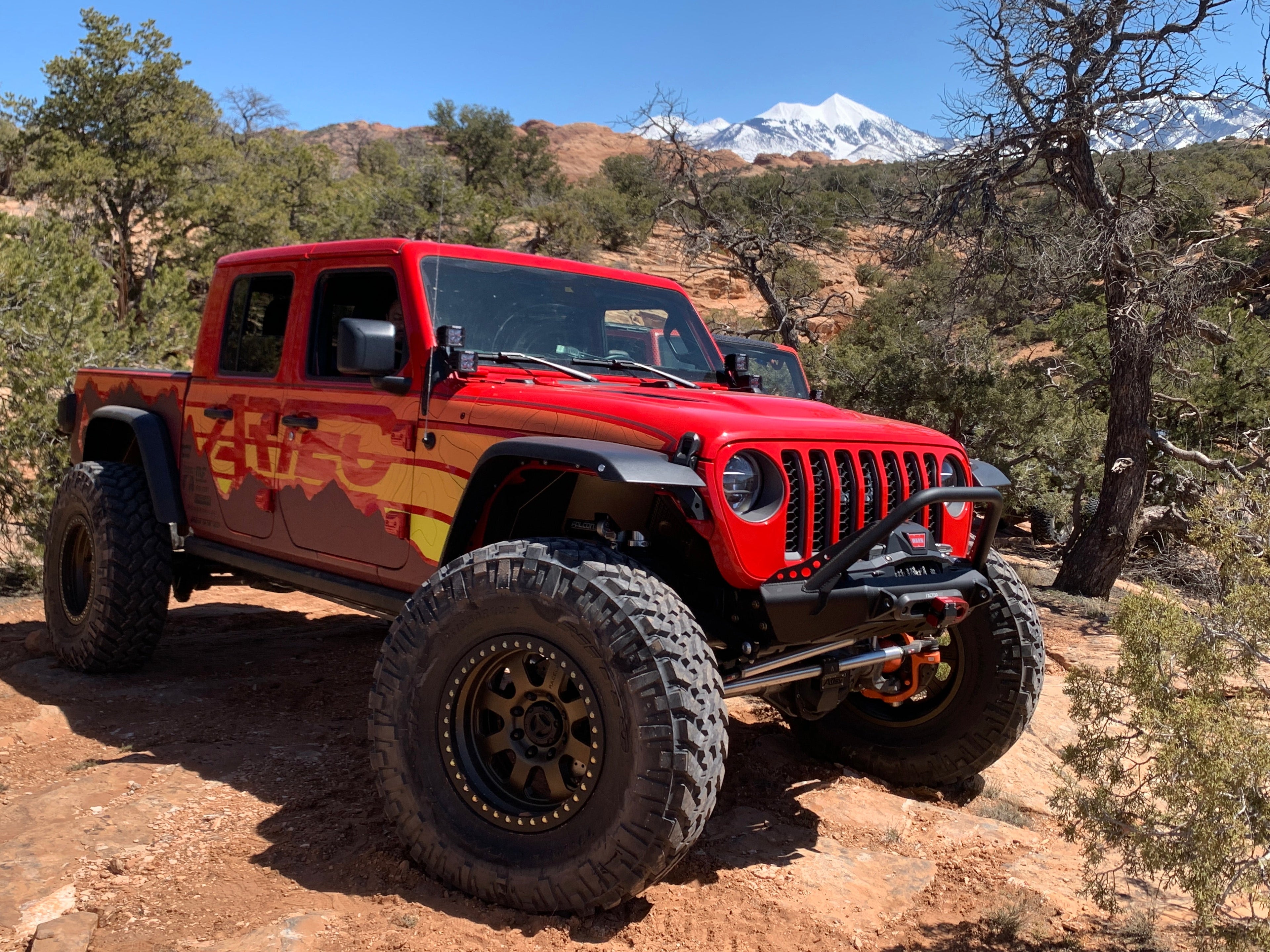 Artec Jeep Wrangler JK JL JT HIGH CLEARANCE FRONT BUMPER with HOOP