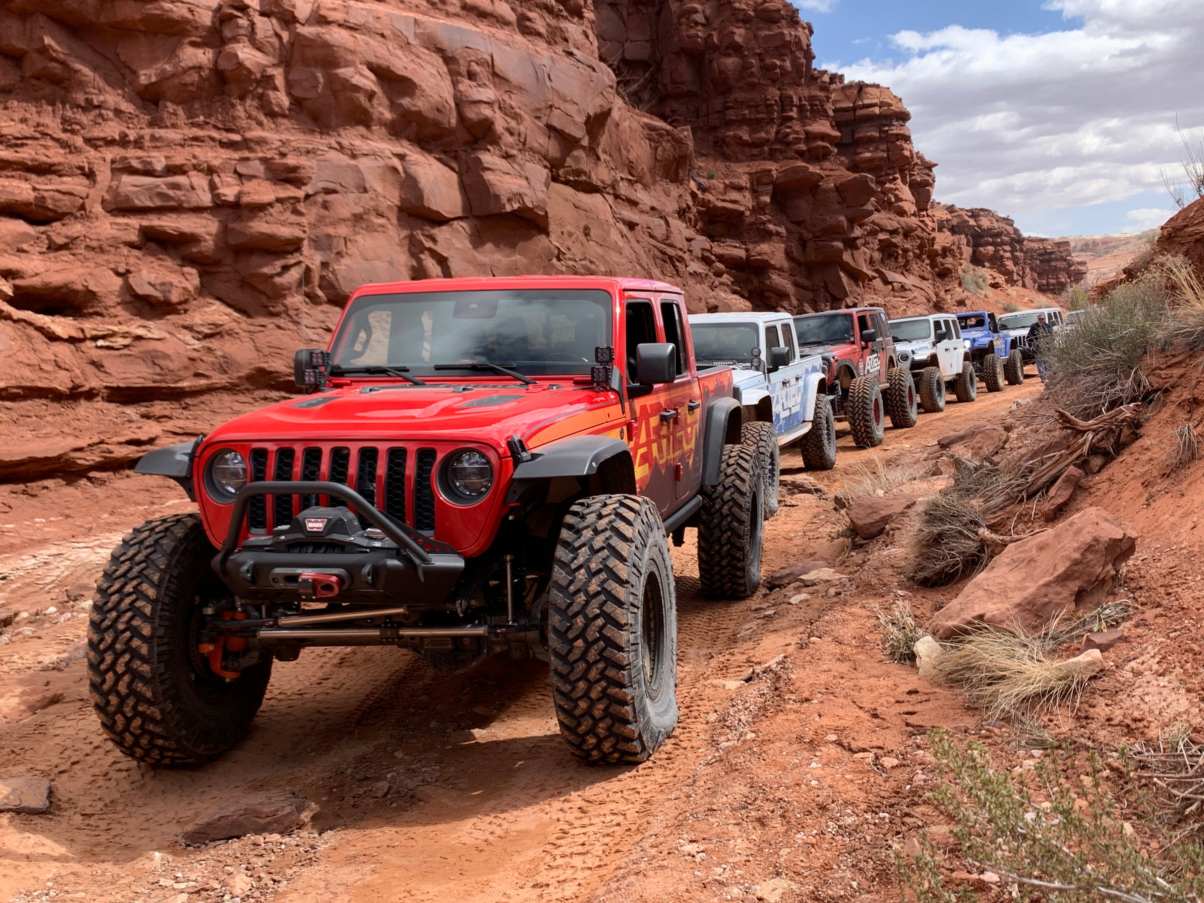 Artec Jeep Wrangler JK JL JT HIGH CLEARANCE FRONT BUMPER with HOOP