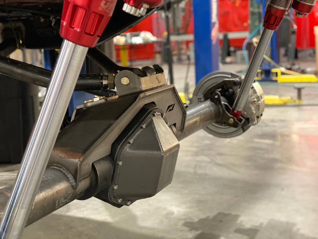 Rear Axle Upper Control Arm Link Mounts for Truss