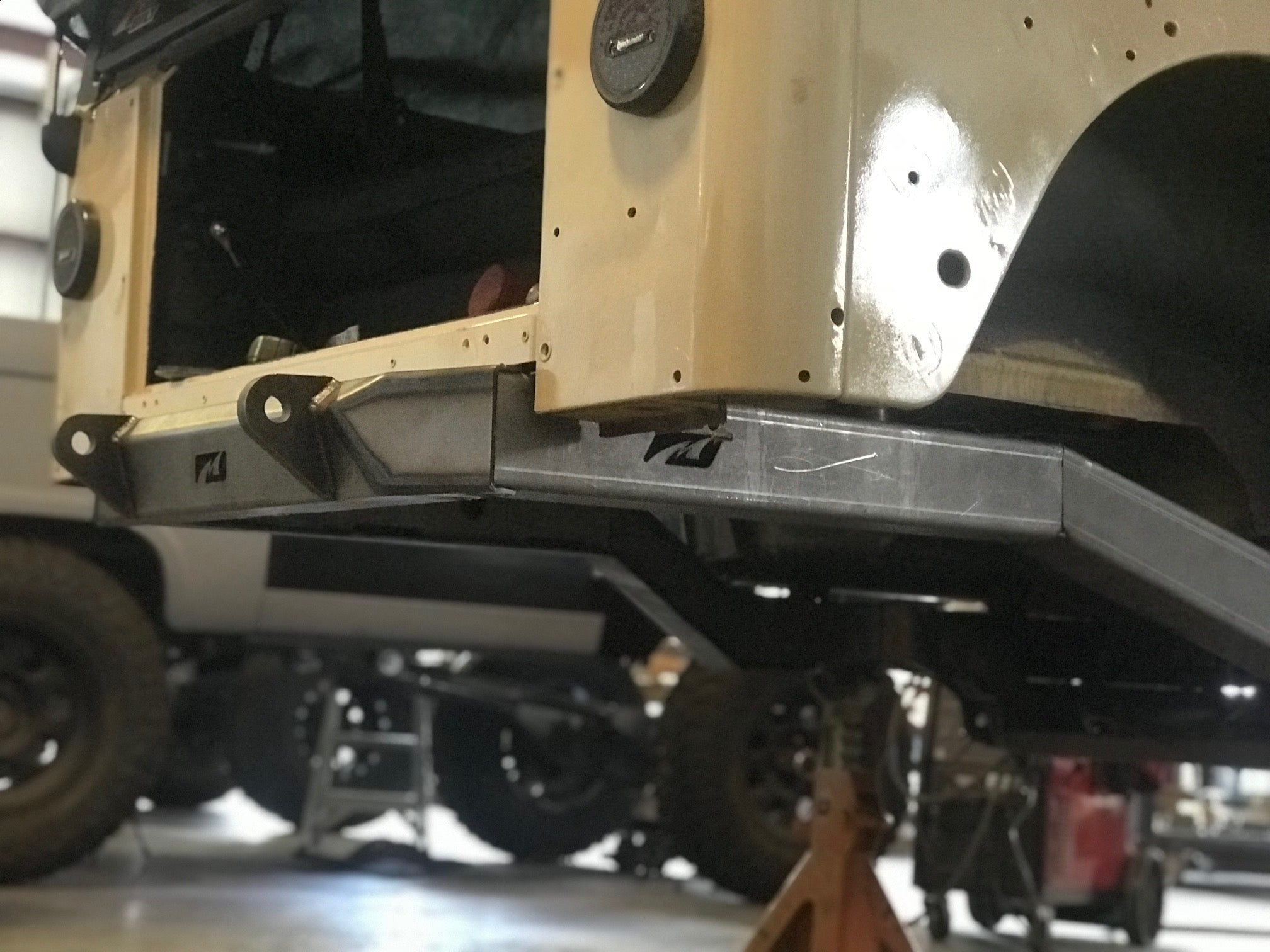 Kit de chasis trasero Motobilt para Jeep Wrangler TJ