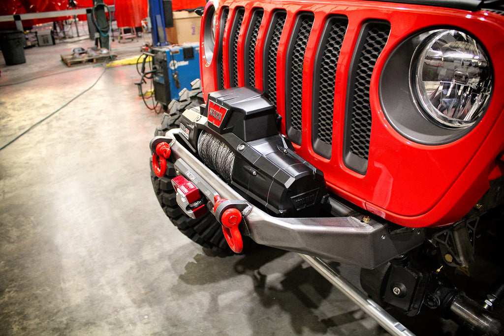 Motobilt Jeep Wrangler JK JL & Jeep Gladiator JT Tomahawk Frame Chop Front Bumper for Jeep