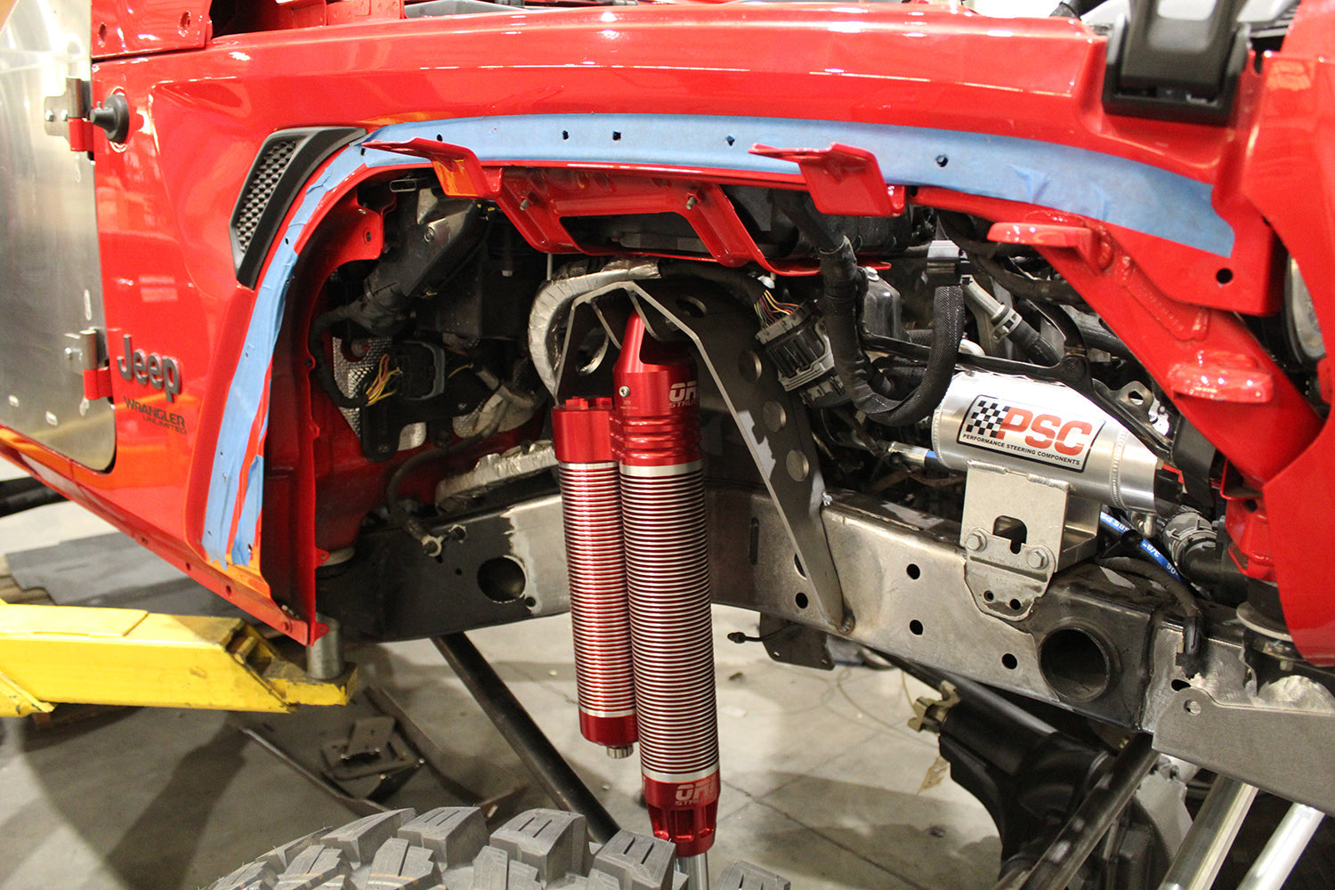 Front Shock Towers for ORI/Coilover Struts for JL/JLU/JT