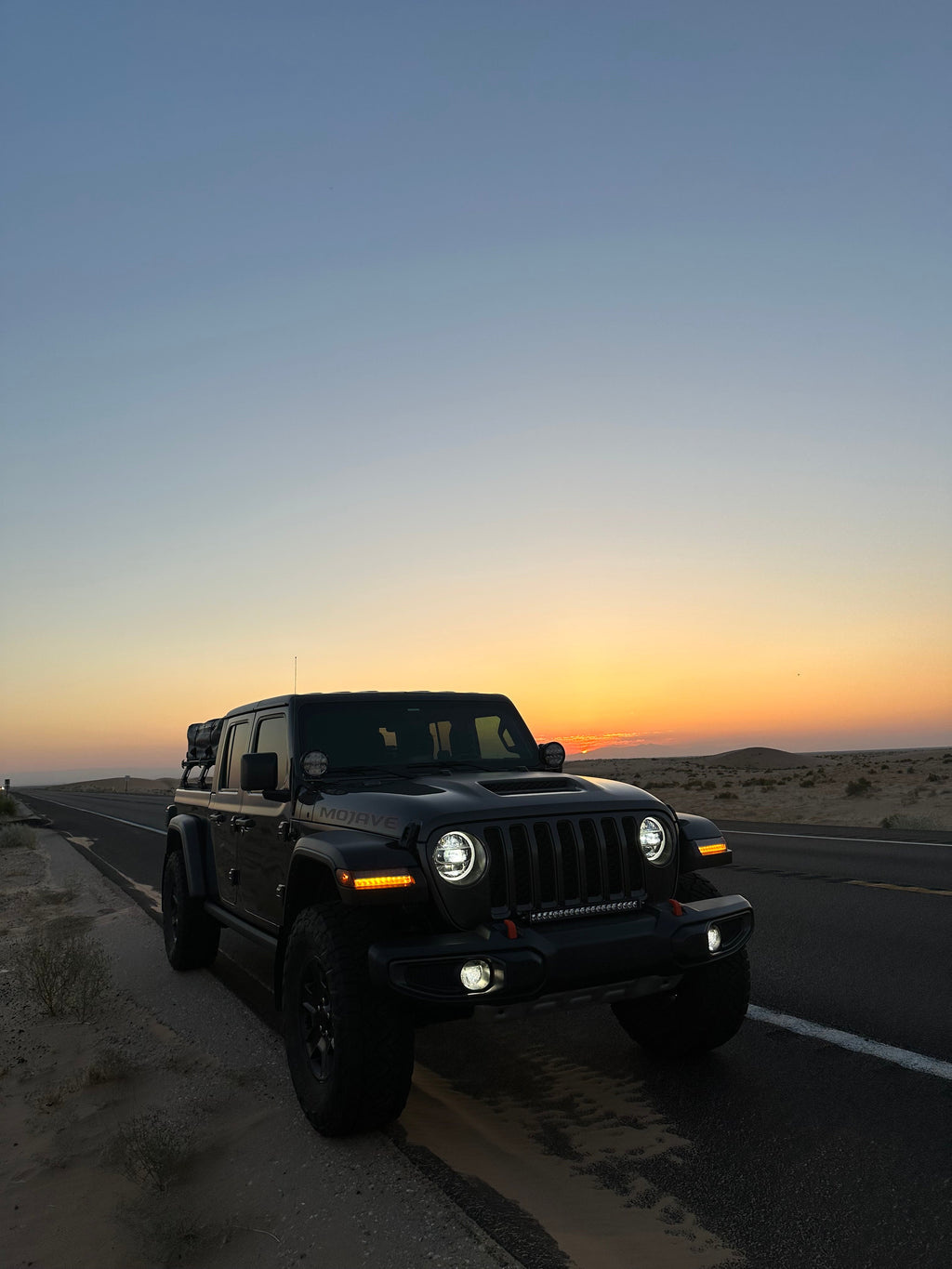 Artec Jeep Wrangler JL Gladiator JT 392 MOJAVE A-Pillar Single Surface Light Mount