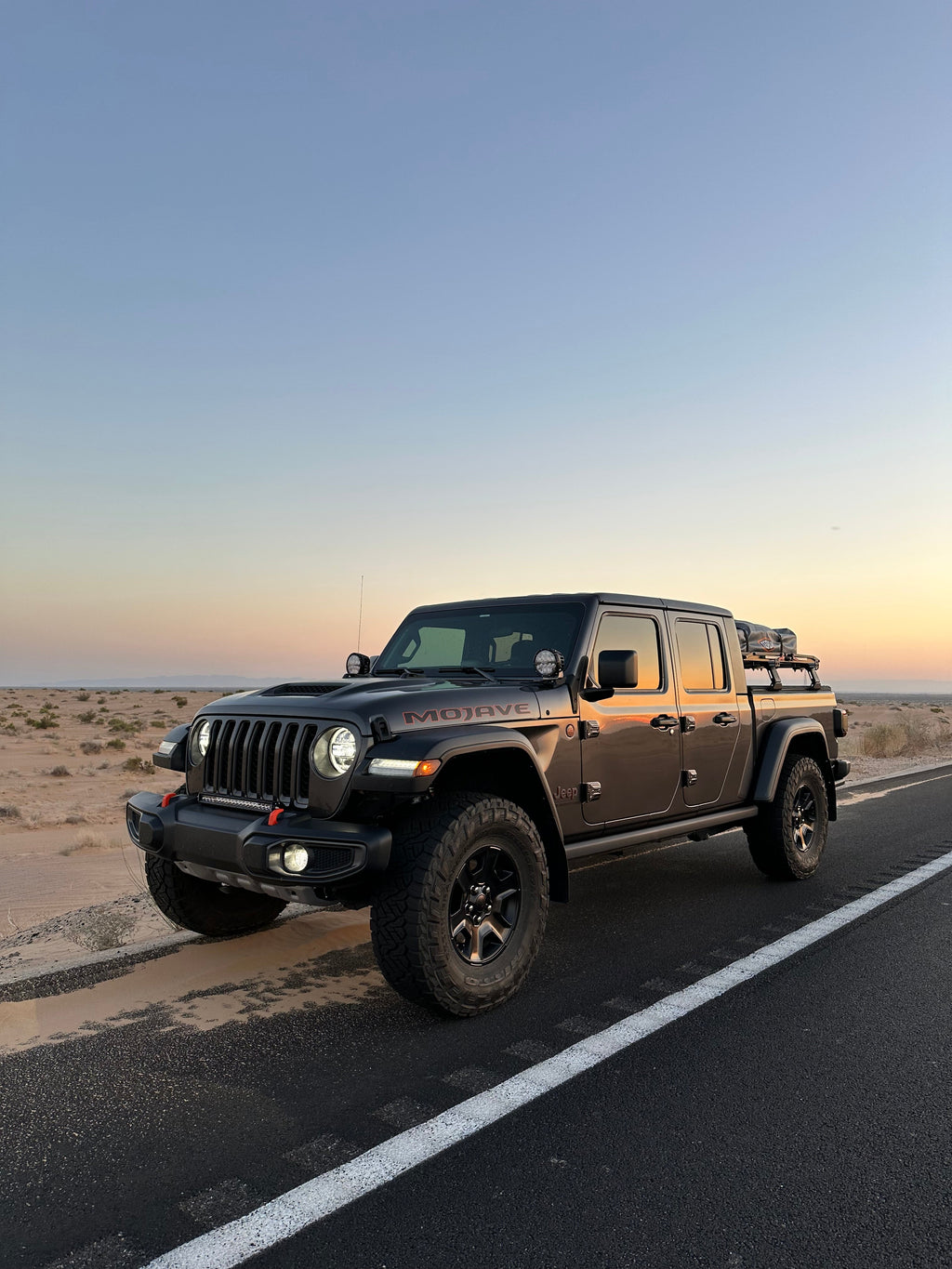Artec Jeep Wrangler JL Gladiator JT 392 MOJAVE A-Pillar Single Surface Light Mount