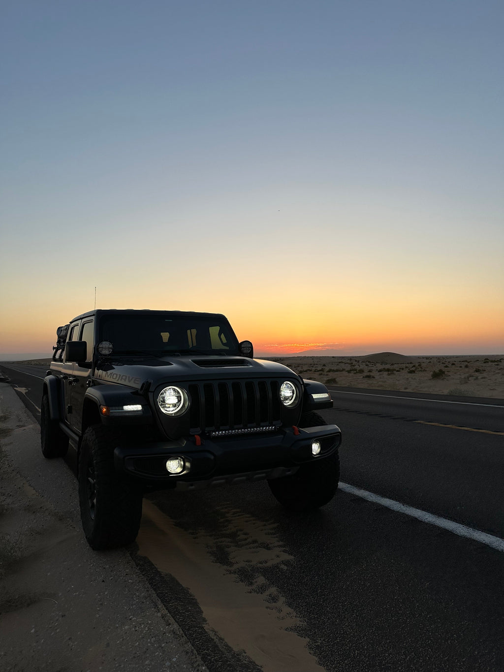 Artec Jeep Wrangler JL Gladiator JT 392 MOJAVE A-Pillar Single Surface Light Mount