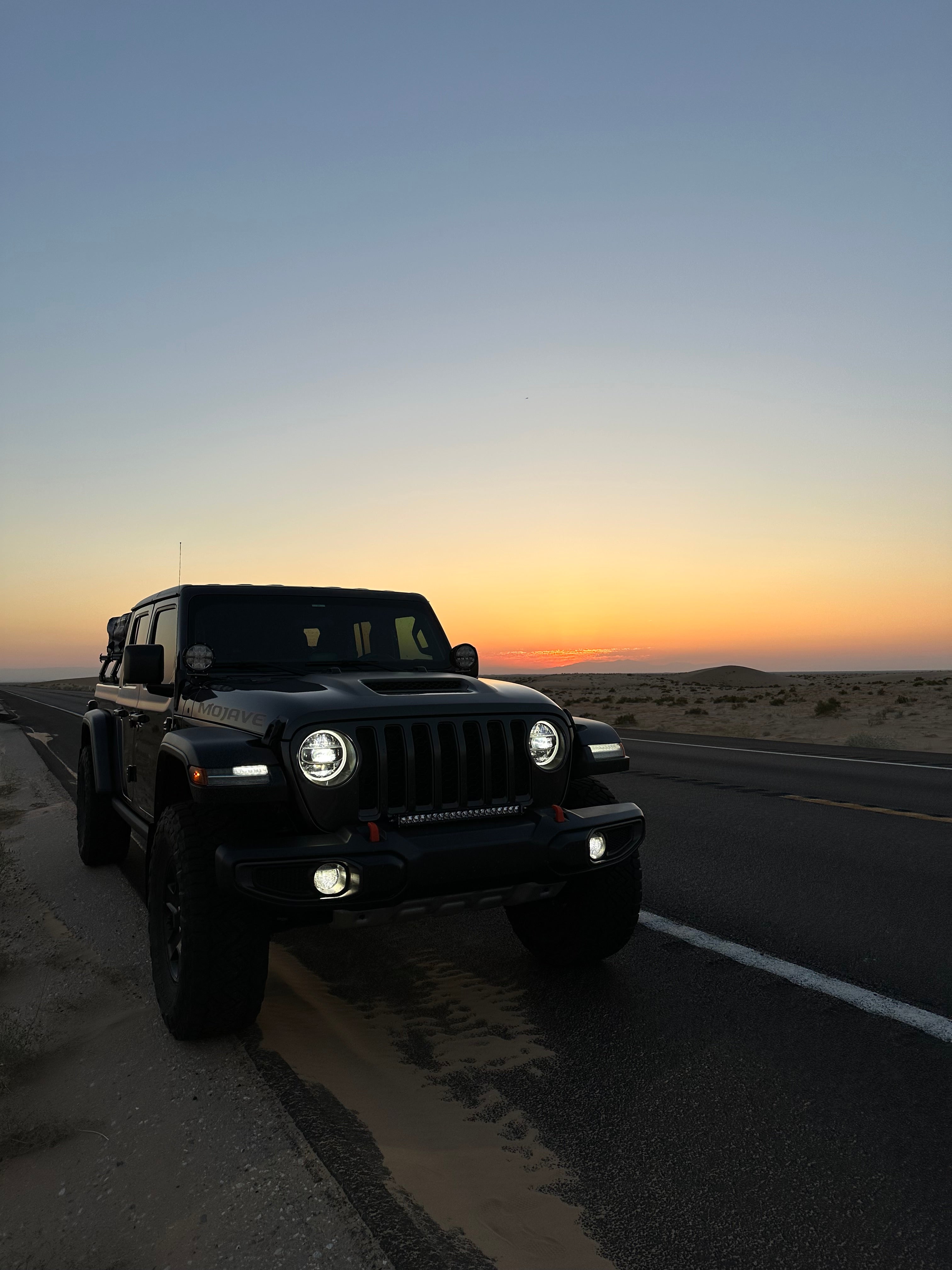 Artec Jeep Wrangler JL Gladiator JT 392 MOJAVE A-Pillar Single Surface Light Mount