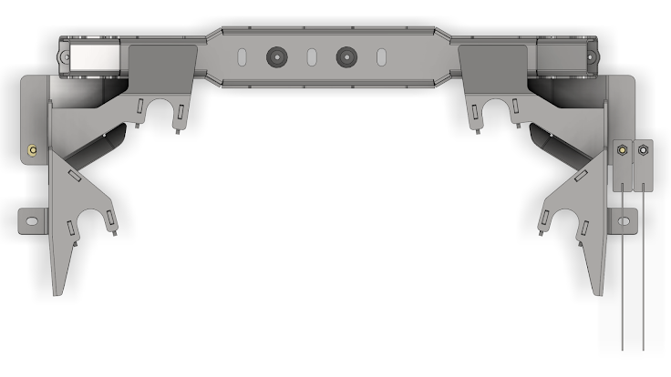 Front 3/4 Link Brackets for Jeep JT Gladiator 21.5+