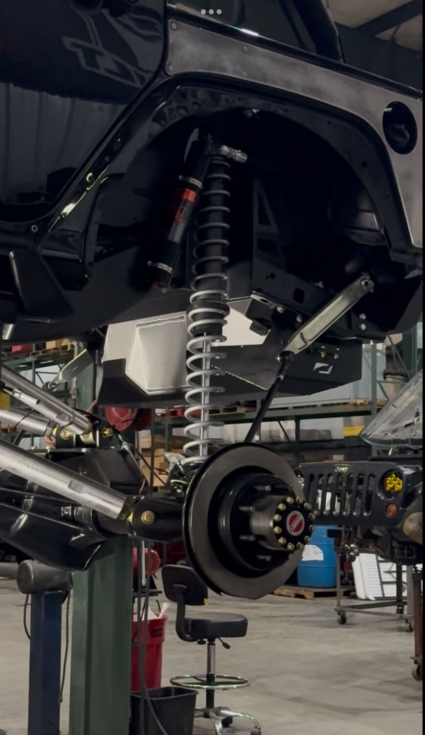 Rear Coilover Mounts for Jeep JKU