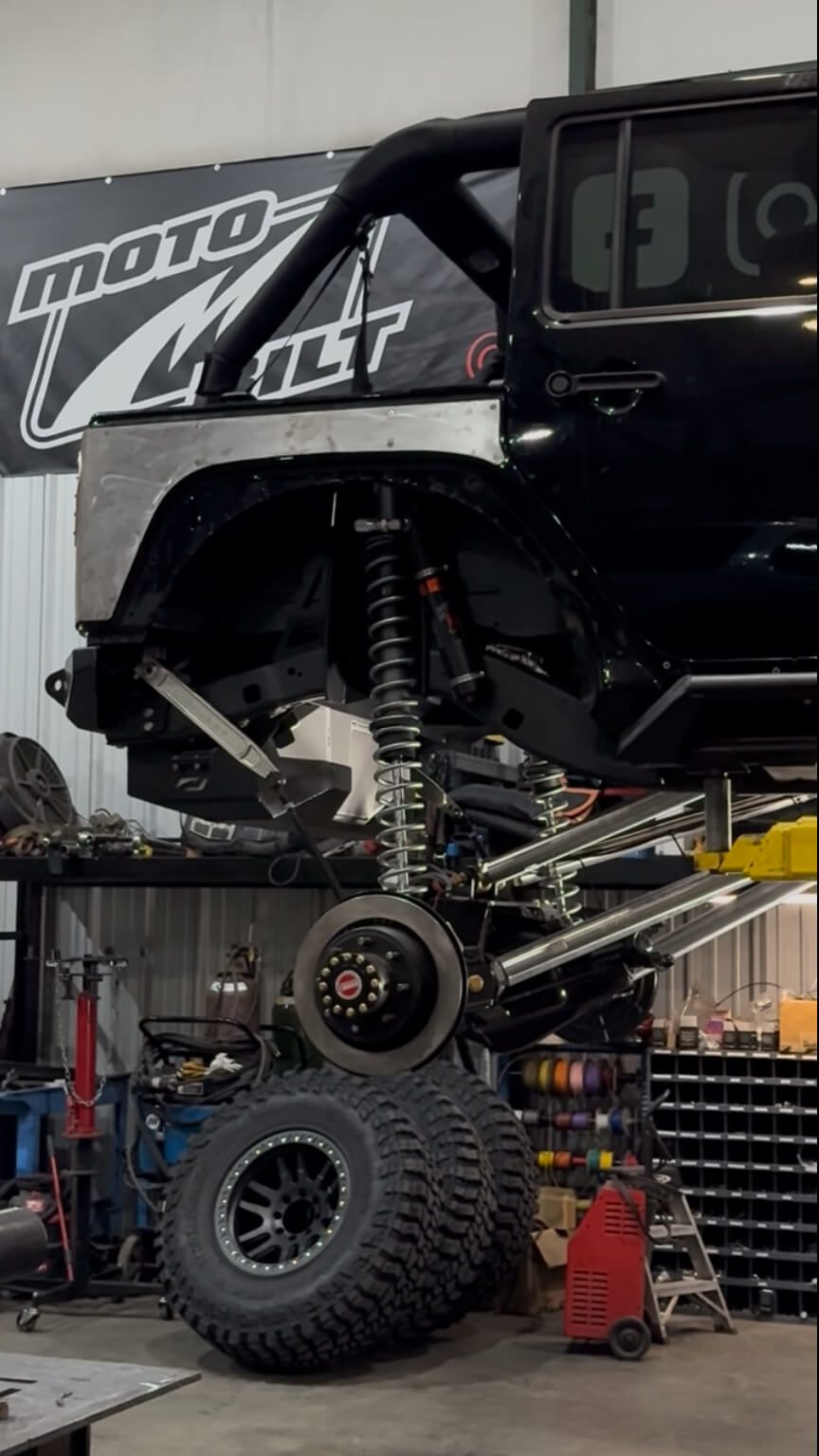 Rear Coilover Mounts for Jeep JKU
