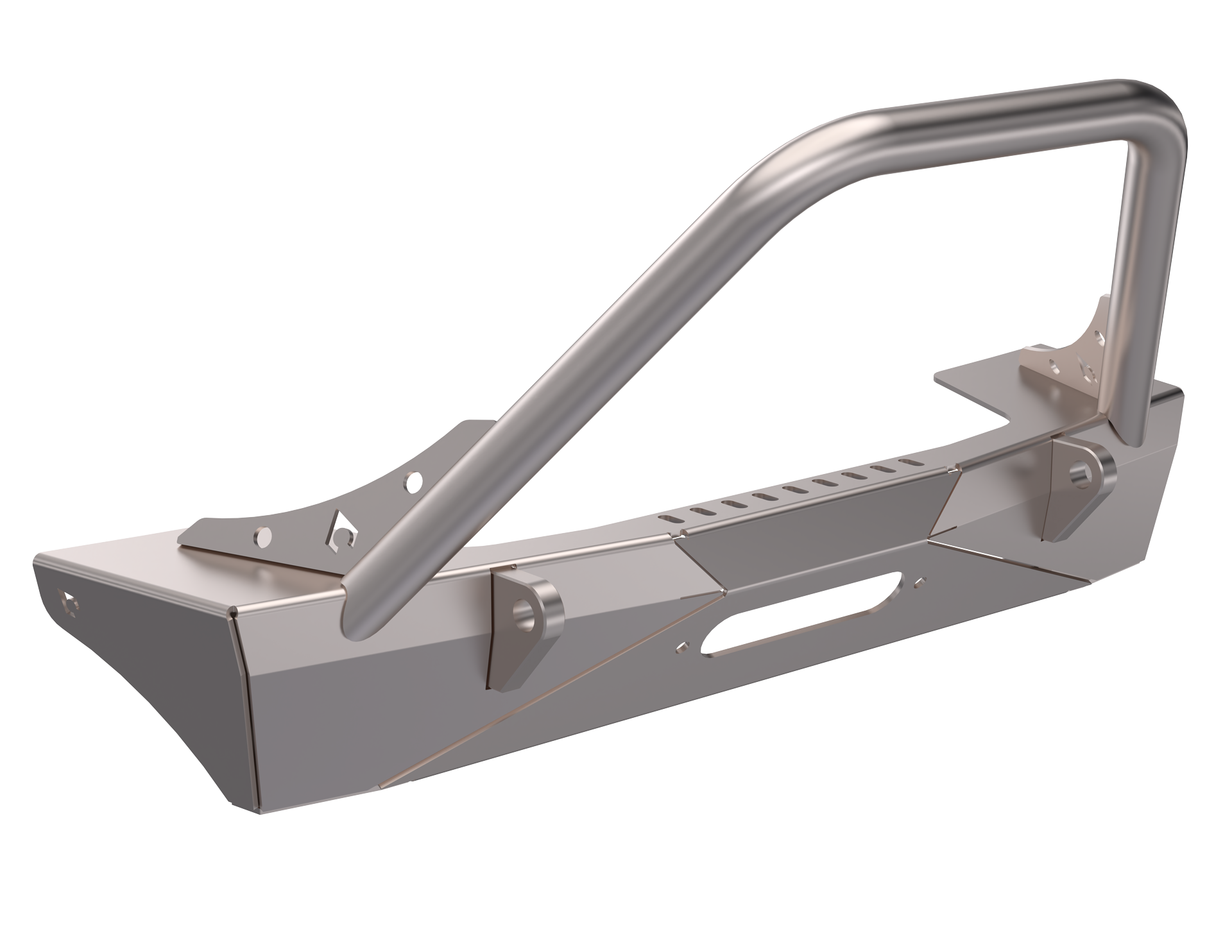 Artec Wrangler JK JL & Gladiator Sentinel Front Bumper with Hoop