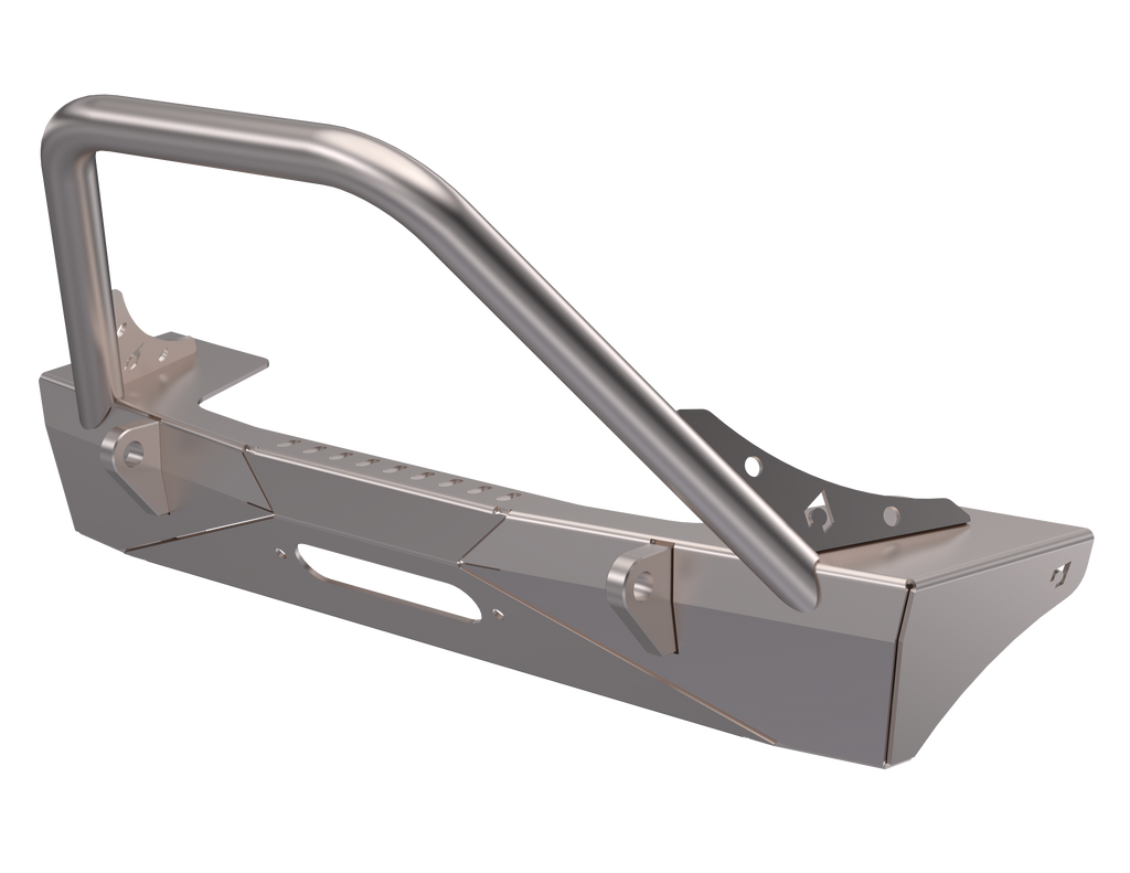 Artec Wrangler JK JL & Gladiator Sentinel Front Bumper with Hoop