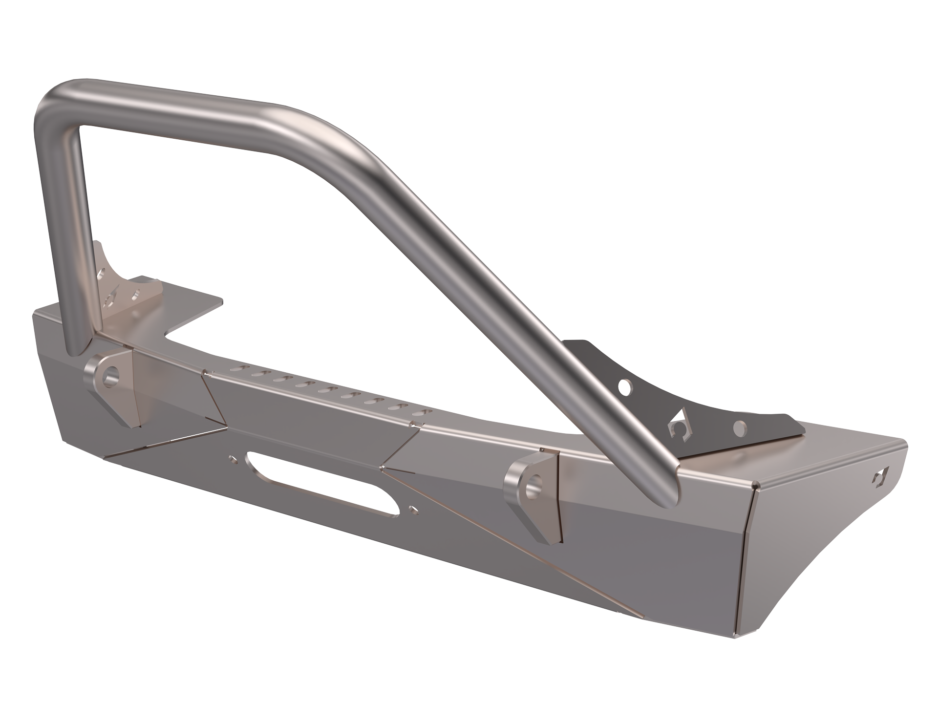 Artec Wrangler JK JL & Gladiator Sentinel Front Bumper with Hoop