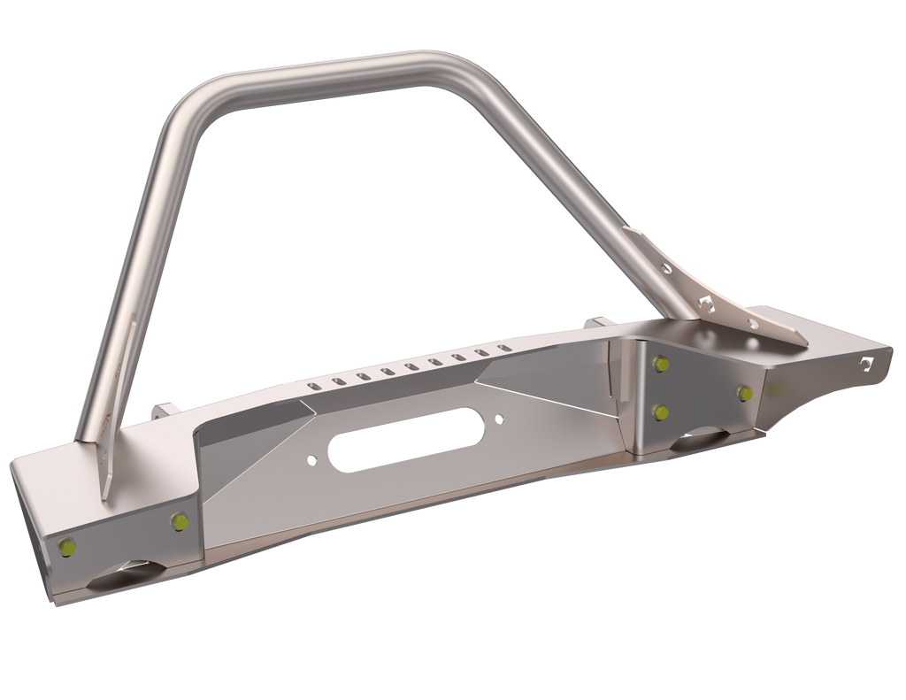 Artec Wrangler JK JL & Gladiator Sentinel Front Bumper with Hoop