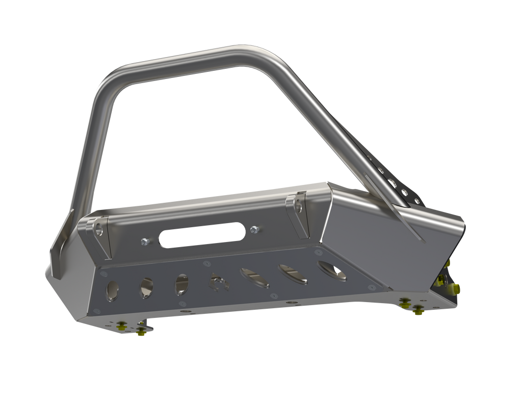 Artec Jeep Wrangler JK JL JT HIGH CLEARANCE FRONT BUMPER with HOOP