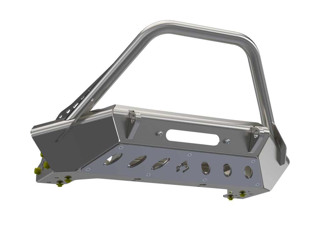 Artec Jeep Wrangler JK JL JT HIGH CLEARANCE FRONT BUMPER with HOOP