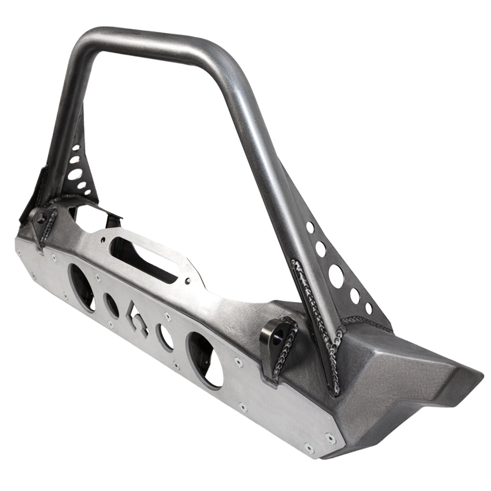 Artec Wrangler JK JL, & Gladiator JT Nighthawk Stinger Front Bumper w- Aluminum Skid