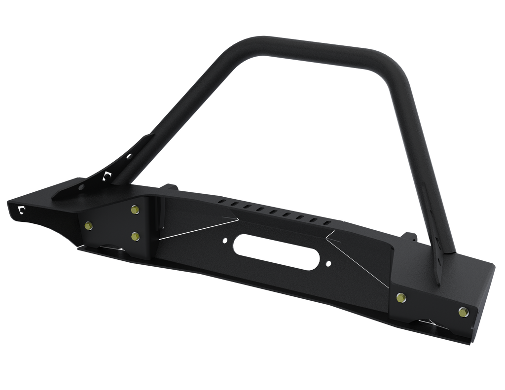 Artec Wrangler JK JL & Gladiator Sentinel Front Bumper with Hoop