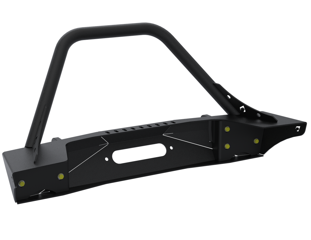 Artec Wrangler JK JL & Gladiator Sentinel Front Bumper with Hoop