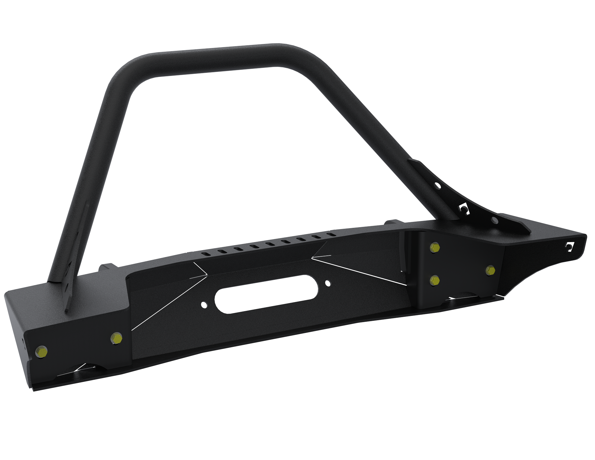 Artec Wrangler JK JL & Gladiator Sentinel Front Bumper with Hoop