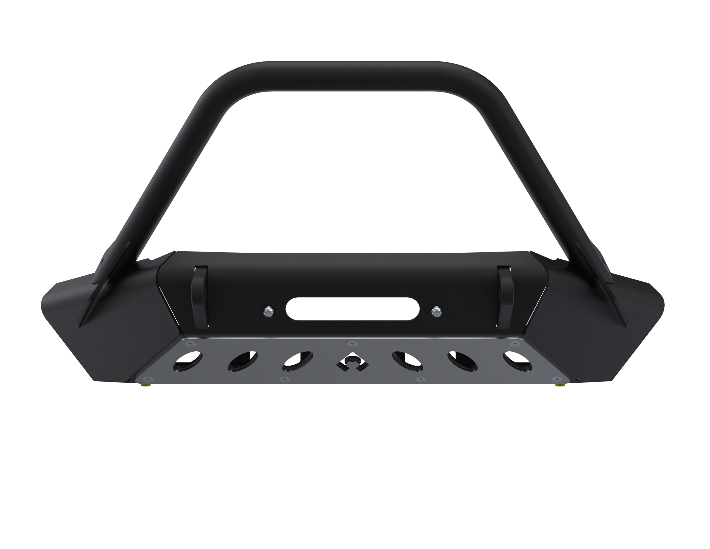 Parachoques delantero de alto despeje Artec para Jeep Wrangler JK JL JT con aro