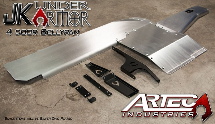 Artec Jeep Wrangler JK Under Armor - Kit de protección de bajos
