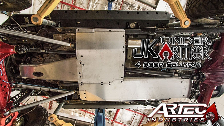Artec Jeep Wrangler JK Protection Package: Bellypan and Crossmember *150.00 Instant Rebate and Free Hat!