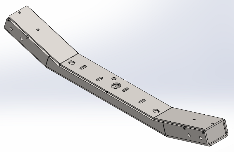 Travesaño HD para Jeep Wrangler JK Artec