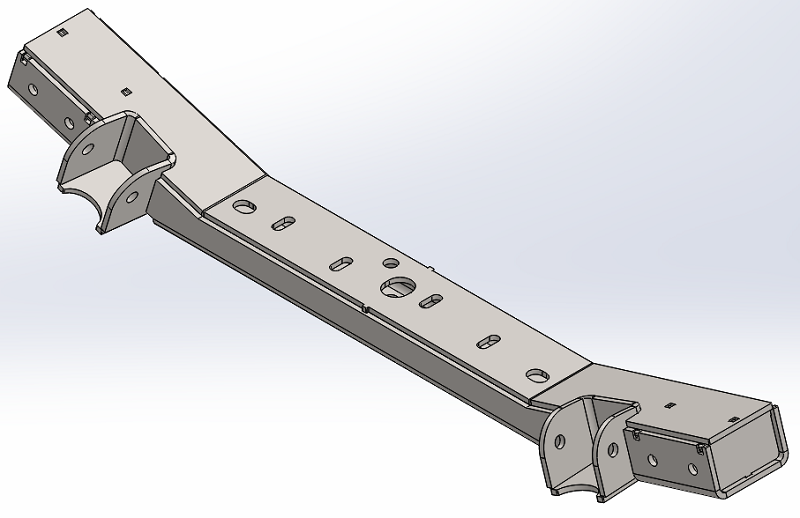 Artec Jeep Wrangler JK HD Crossmember with Link Mounts