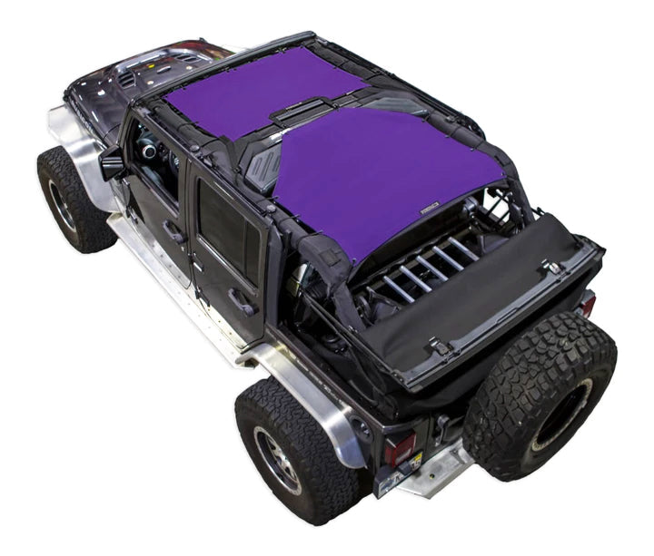 Jeep Wrangler JKU 4-Door Sun Shade Solid Color Shade Top (2007–2017)