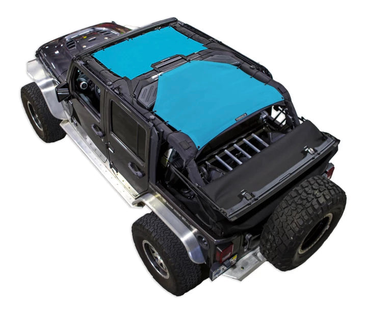 Jeep Wrangler JKU 4-Door Sun Shade Solid Color Shade Top (2007–2017)