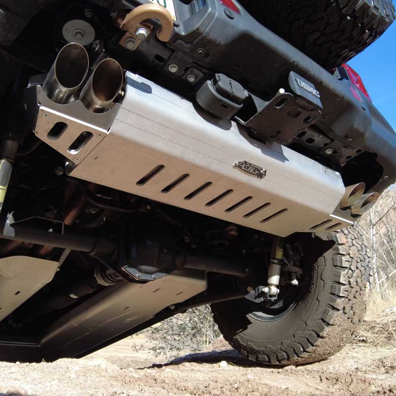 Artec Jeep Wrangler JLU 392 MUFFLER & TIP SKID