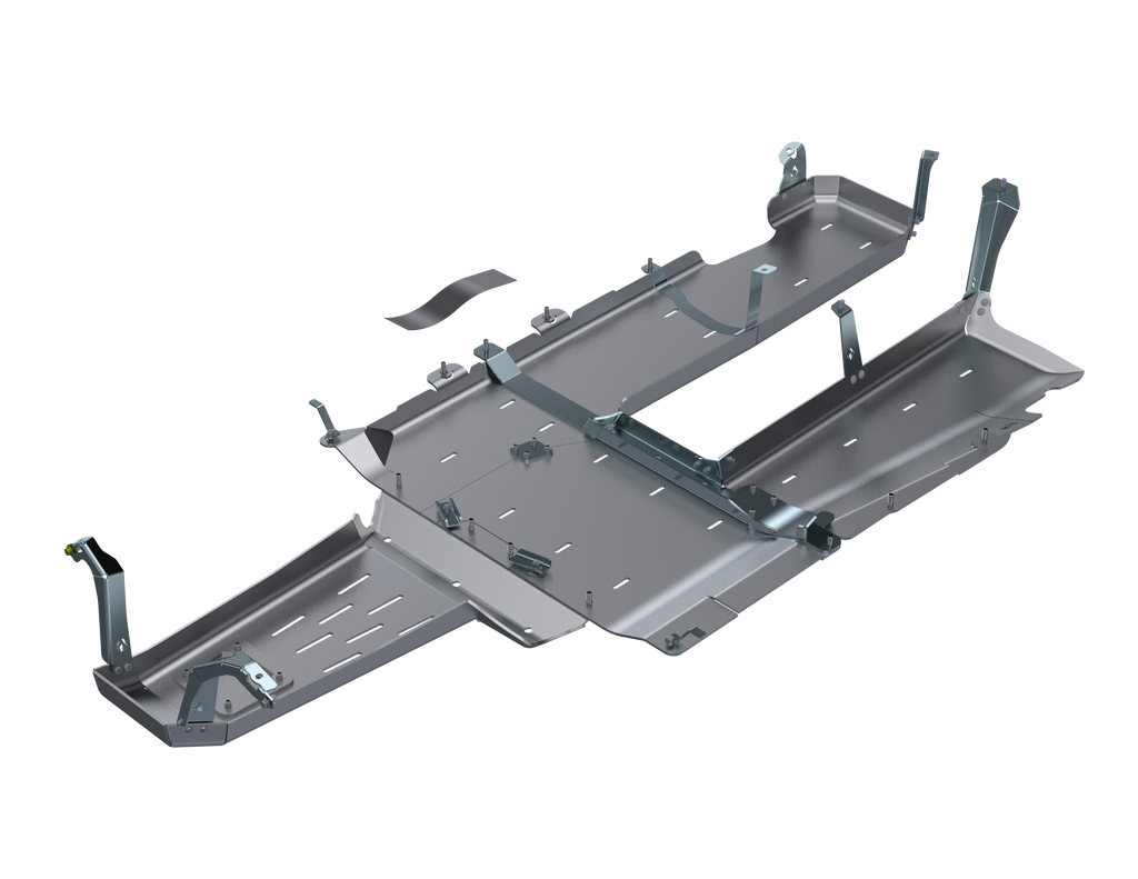 JLU 392 BELLYPAN SKID WITH MAGNAFLOW EXHAUST SKID