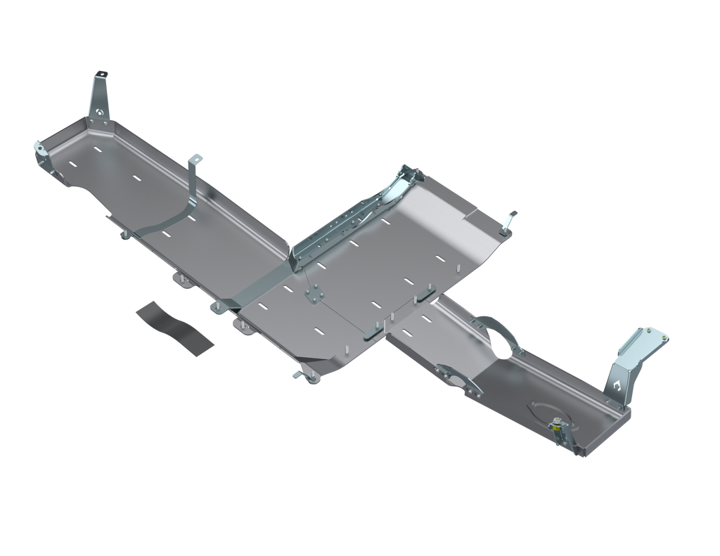 Cubrecarter completo JLU con trampilla de aceite - 4 puertas 3.6L ALUMINIO 2018-2020