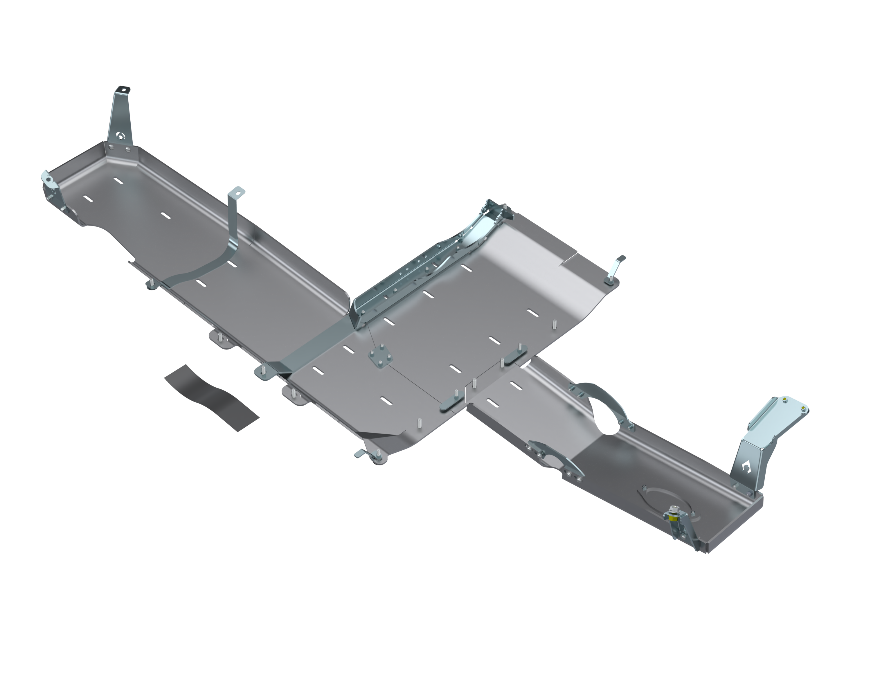 Cubrecarter completo JLU con trampilla de aceite - 4 puertas 3.6L ALUMINIO 2018-2020
