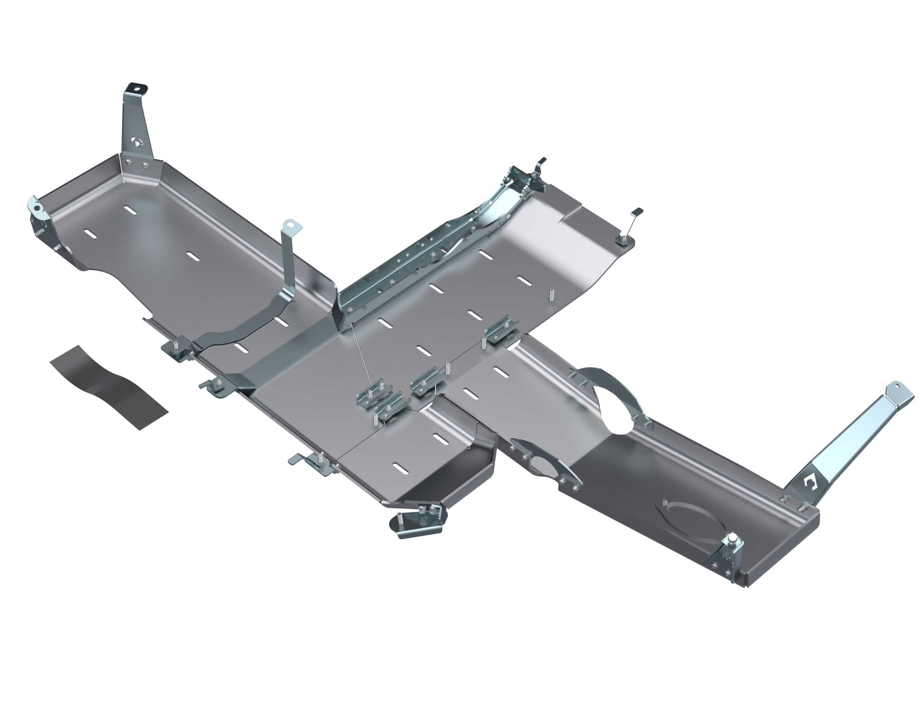 Bandeja Inferior Completa JL Con Puerta para Aceite - 2 puertas 3.6L ALUMINIO 2021+