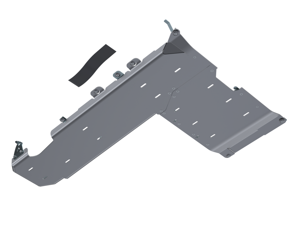 Kit JLU CUBRECARTER/PROTECCIÓN DEPÓSITO COMBUSTIBLE SOLAMENTE - 4 puertas 3.6L ALUMINIO ANTERIOR A 2018
