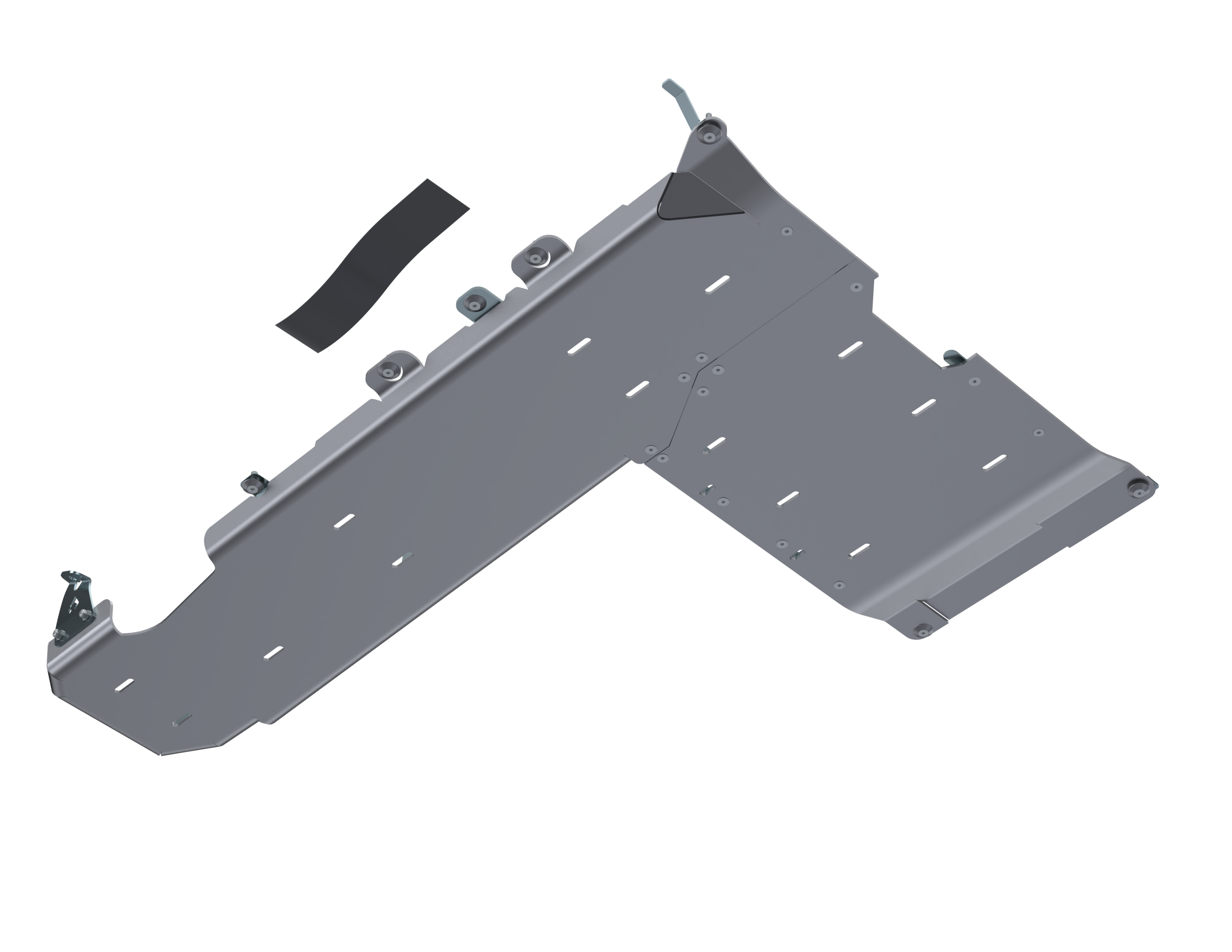 Kit JLU CUBRECARTER/PROTECCIÓN DEPÓSITO COMBUSTIBLE SOLAMENTE - 4 puertas 3.6L ALUMINIO ANTERIOR A 2018