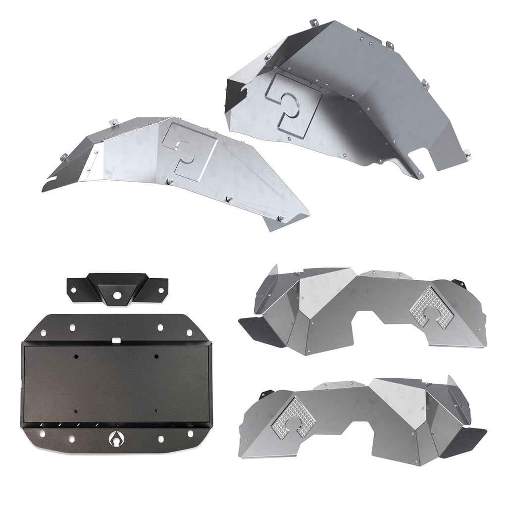 Artec Wrangler JL Exterior Package: Light Brackets and Liners *Free Fender Chop Kit!
