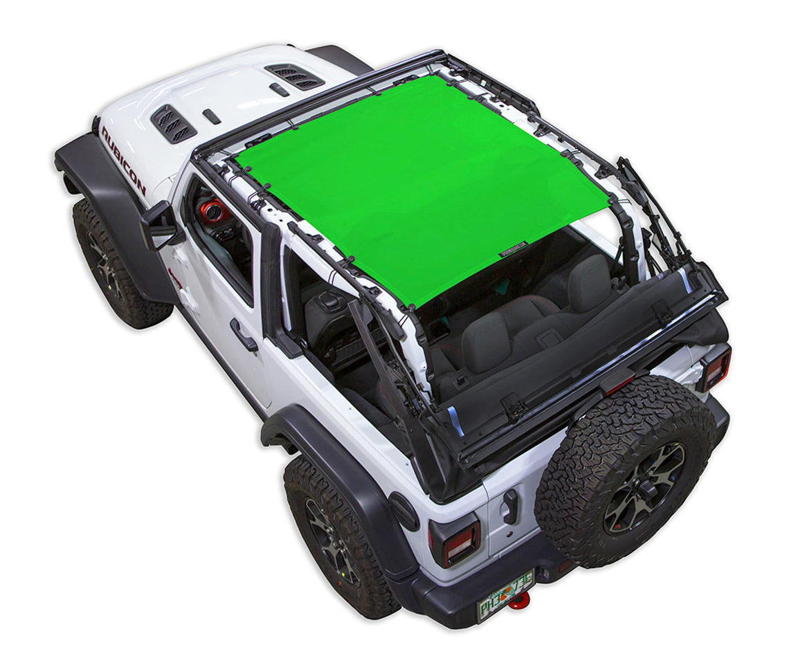 Jeep Wrangler JL 2-Door Sun Shade Solid Color Shade Top (2018–2026)