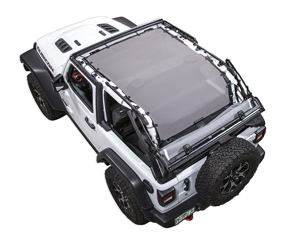 Jeep Wrangler JL 2-Door Sun Shade Solid Color Shade Top (2018–2026)