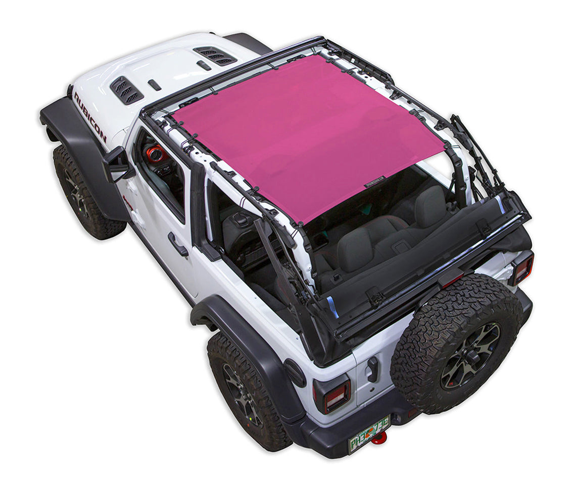 Jeep Wrangler JL 2-Door Sun Shade Solid Color Shade Top (2018–2026)