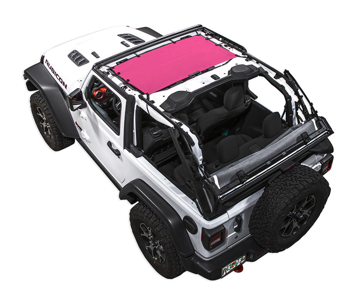 Jeep Wrangler JL 2-Door Sun Shade Solid Color Shade Top (2018–2026)
