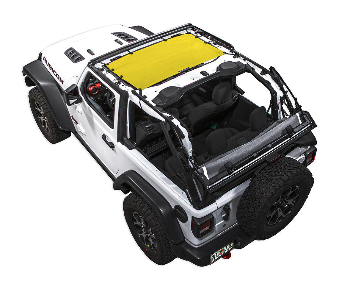 Jeep Wrangler JL 2-Door Sun Shade Solid Color Shade Top (2018–2026)