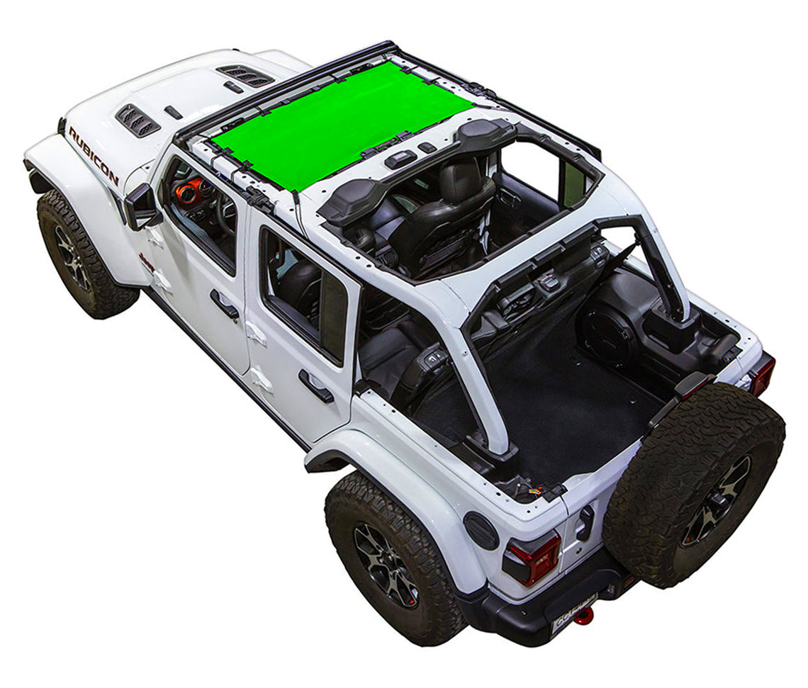 Jeep Wrangler JLU 4-Door Sun Shade Solid Color Shade Top (2018–2026)