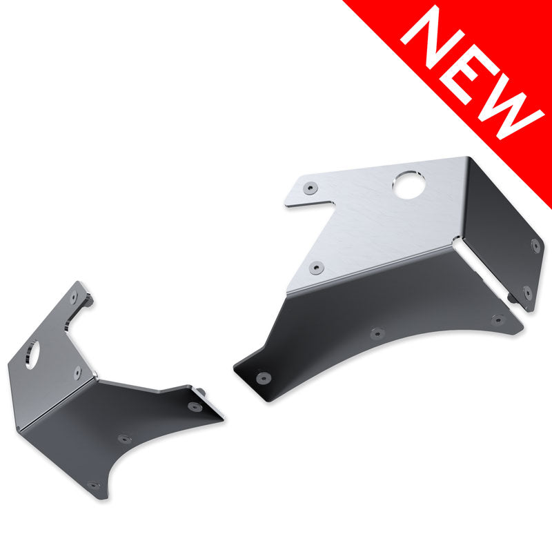 Patines de esquina de aluminio para parachoques trasero Artec Wrangler JT