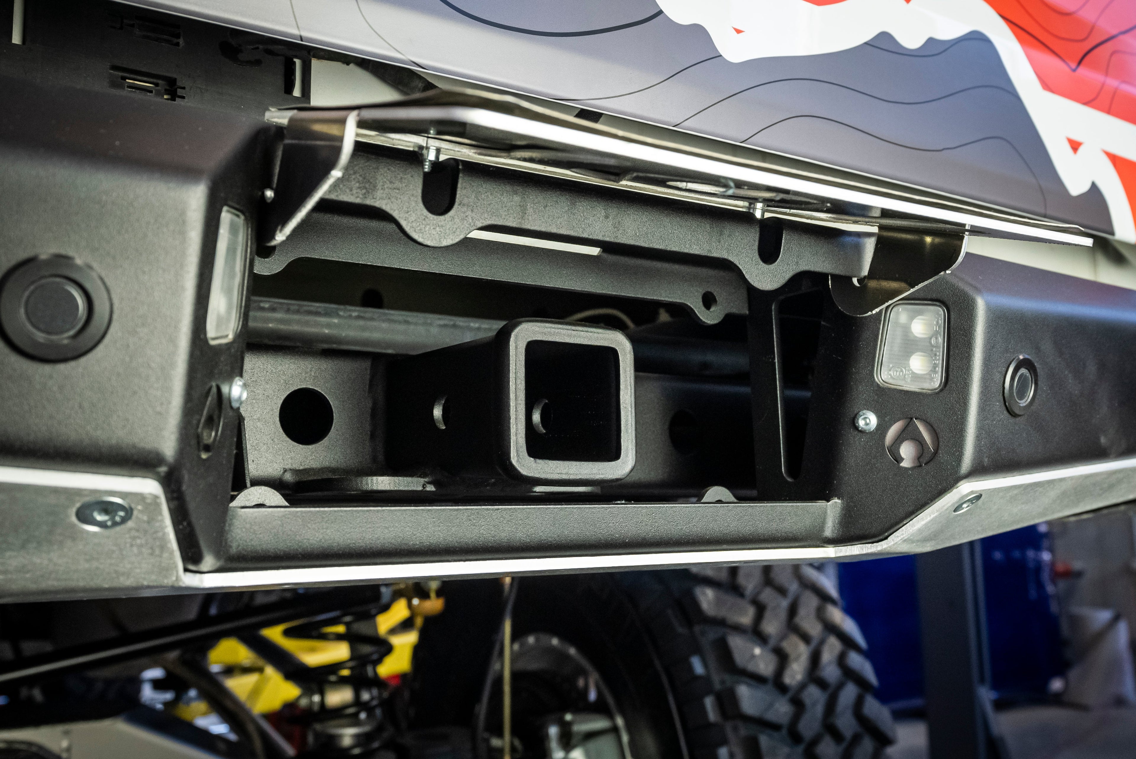 Artec HIGH CLEARANCE REAR BUMPER MODULAR 2 INCH RECEIVER