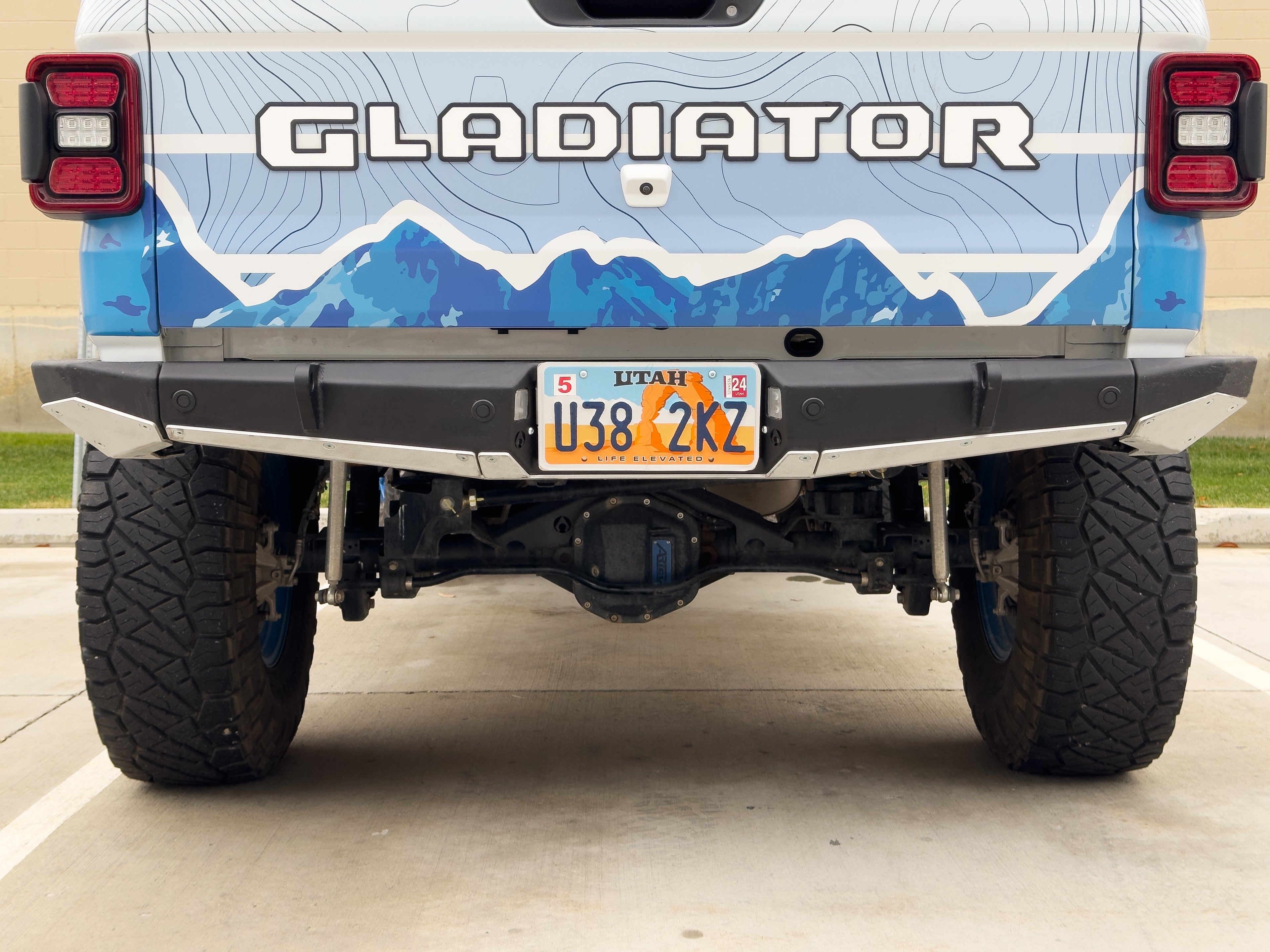 Artec Gladiator JT HIGH CLEARANCE REAR BUMPER - No Cut