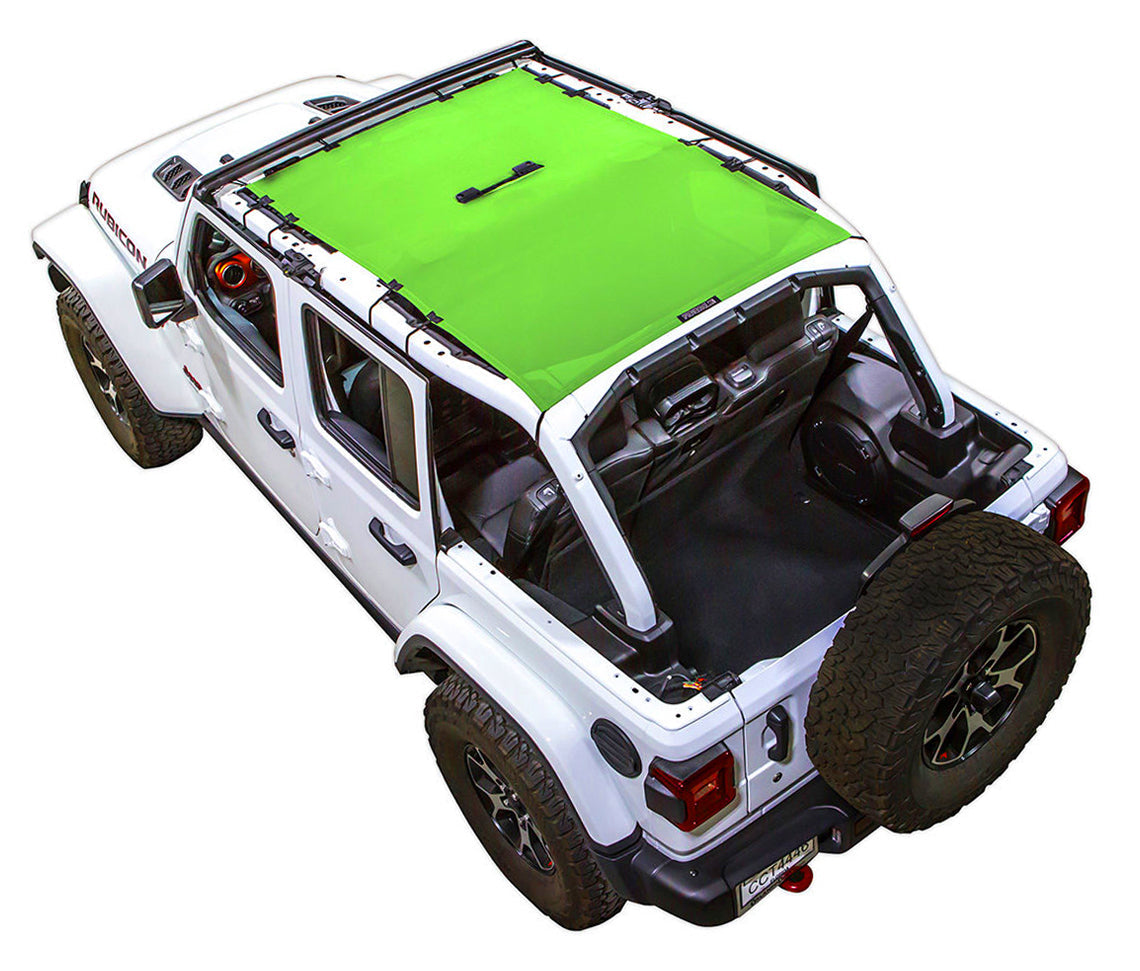 Jeep Wrangler JLU 4-Door Sun Shade Solid Color Shade Top (2018–2026)