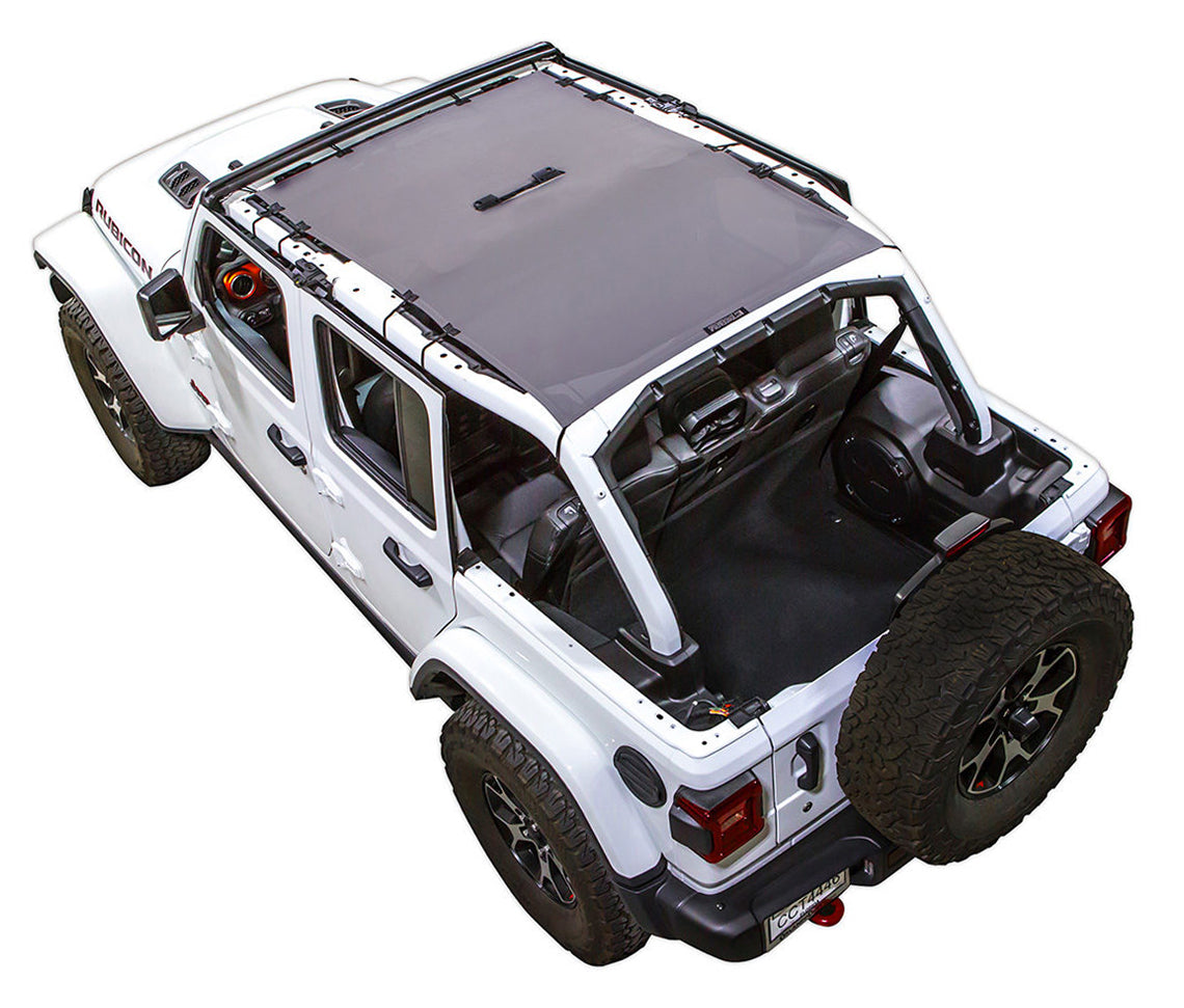 Jeep Wrangler JLU 4-Door Sun Shade Solid Color Shade Top (2018–2026)